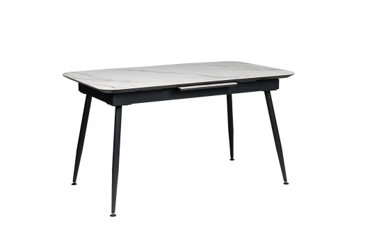 4103223h Стол Месси раздвиж. 120-150 Керамогранит Светлый Мрамор