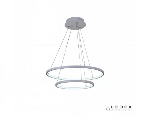 D098-2 (600x400) WH Подвесной светильник iLedex Axis D098-2 (600x400) WH (220V, пульт управления, на тросе, кольцо)