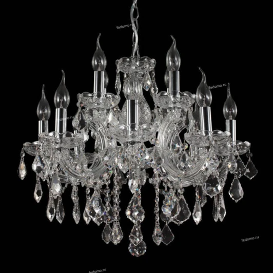 INES SP8 CHROME/TRANSPARENT Crystal Lux Ines SP8 CHROME/TRANSPARENT