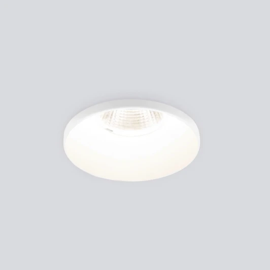 25026/LED Умный точечный встраиваемый светильник Elektrostandard Nuta 25026/LED 7W 4200K WH белый
