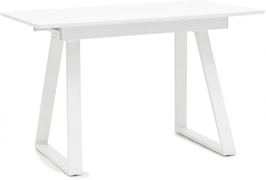 УТ000002653 Стол обеденный Stool Group Детройт раскладной 120-160*80 белый УТ000002653