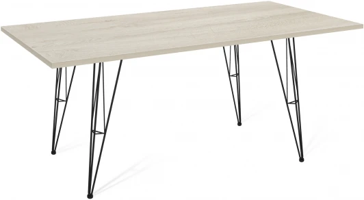 3220214401 Стол SHT-TU10/120/80 ЛДСП черный муар/дуб беленый Sheffilton SHT-TU10 3220214401