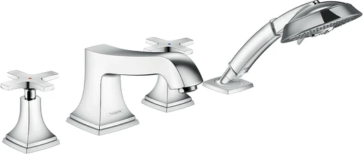 31449000 Смеситель Hansgrohe Metropol Classic 31449000 на борт ванны БЕЗ ВНУТРЕННЕЙ ЧАСТИ
