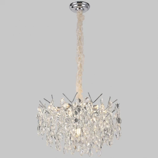 IL5160-500PZF-25 CH ELITE Подвесная люстра хрустальная ILLUMICO IL5160-500PZF-25 CH ELITE