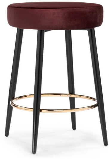 15541 Барный стул Woodville Plato purple 15541