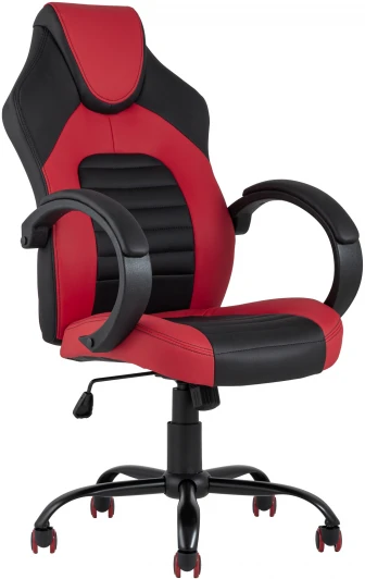 УТ000005411 Кресло игровое черно-красное Stool Group УТ000005411