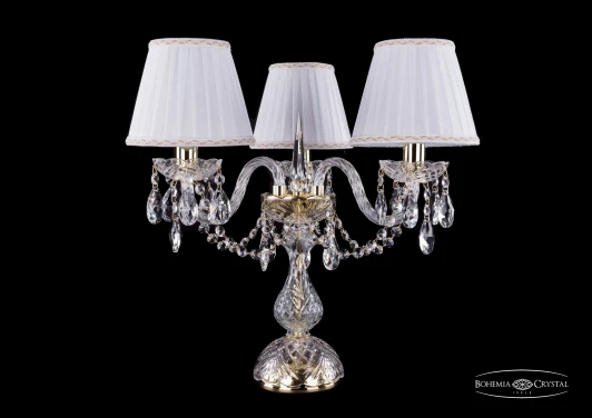 1406L/3/141-39/G/SH2a-160 Интерьерная настольная лампа Bohemia 1406 1406L/3/141-39/G/SH2a-160