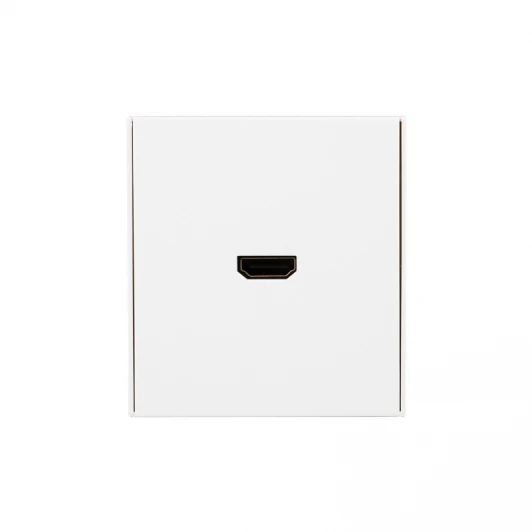 KR-78-0730-4 Розетка HDMI с/у жемчуг Kranz Strong KR-78-0730-4
