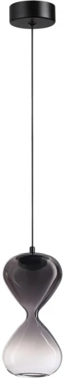 5092/4LA Подвесной светильник Odeon Light Glessi 5092/4LA черный/дымчатый градиент/прозрачн./металл/стекло LED 4W 4000K (220V, на проводе)