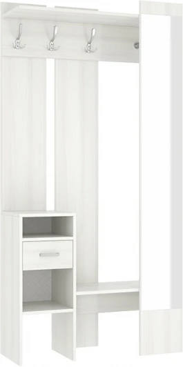 PR-0027.1747 Прихожая Агата, цвет белый рамух Mebelson (арт.PR-0027.1747)