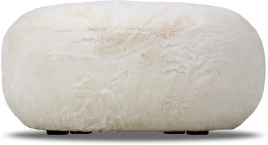 596407 Пуф Sweet 765 ОГОГО (арт.596407), (искусственный Мех/Бежевый)