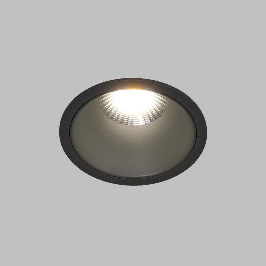 DK4400-BK Встраиваемый точечный светильник Denkirs DK4400 DK4400-BK (LED, 220V, круглые)