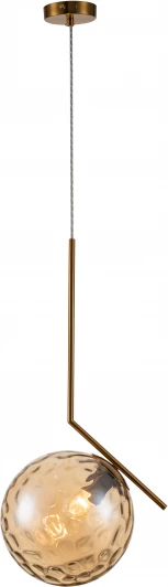 V000119 Подвесной светильник Dolce V000119 (11007/1P Amber) (220V, на проводе, шар)