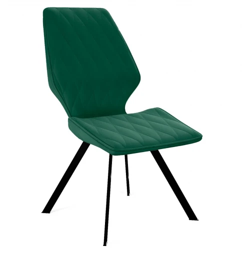 00-00079497 Стул DikLine 242M K13 изумруд, ножки черные арт.00-00079497
