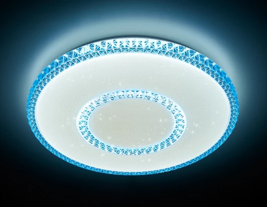 F99 BL 96W D500 Потолочный светильник Ambrella Orbital Crystal F99 BL 96W D500