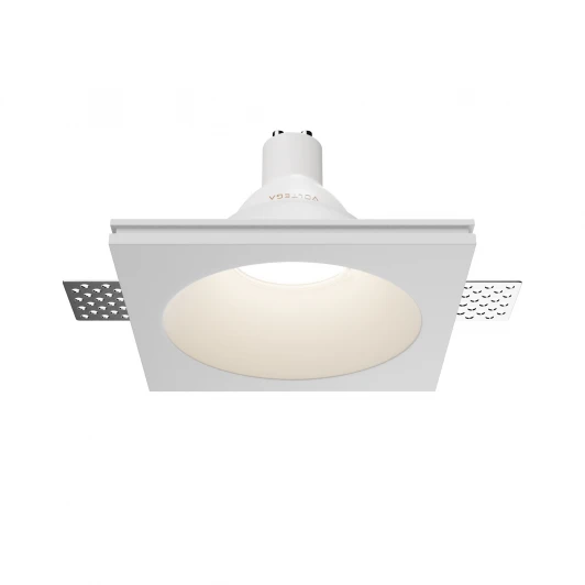 DL129-GU10-01-W Встраиваемый светильник Maytoni Technical Gyps Modern DL129-GU10-01-W