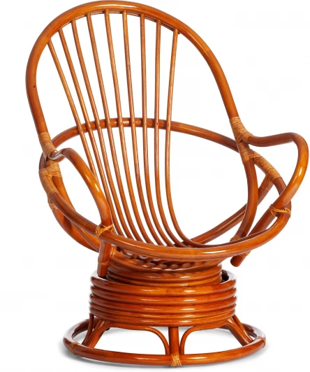 15377 Кресло вращающееся "FLORES" 5005 /без подушки/ Tetchair (Коричневый) арт.15377