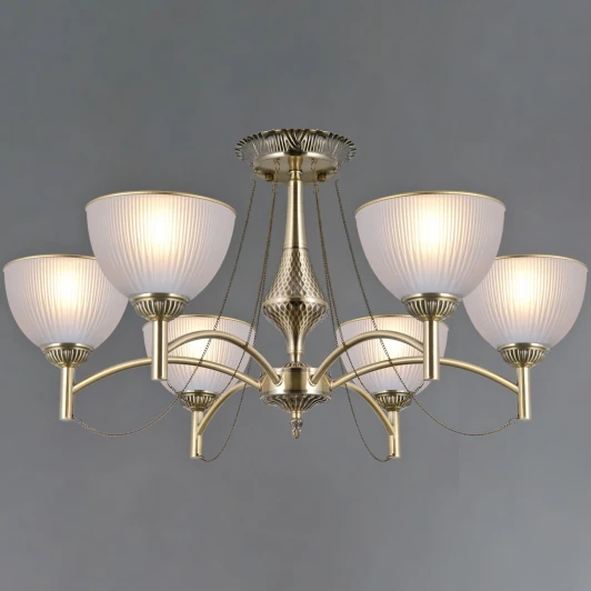 IL0653-6CSQ-25AB ELITE Потолочная люстра на штанге ILLUMICO IL0653-6CSQ-25AB ELITE