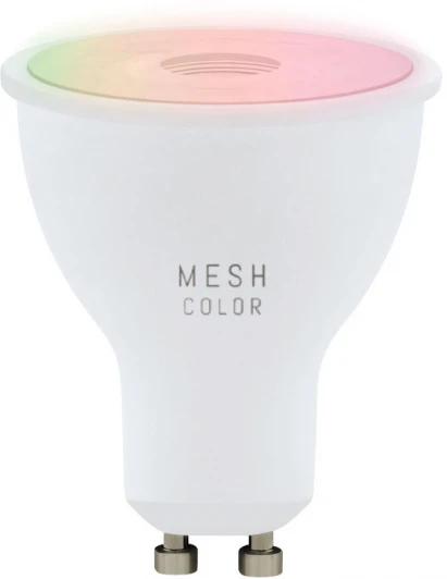 11856 Лампочка светодиодная RGB с управлением смартфоном белая полусфера GU10 5W Eglo Lm_led_gu10 11856