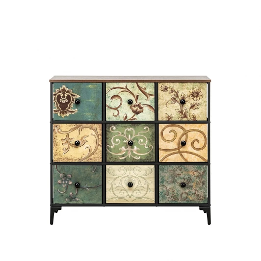 2500000225581 Комод Leset Лунет 9 ящ.