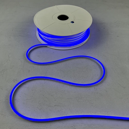 FR-23525 Односторонний Гибкий Неон 6х12мм Синий 12В, IP65 Laitcom FR-23525