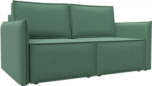 121916 Диван прямой Либерти мини (Зеленый/Рогожка) Лига Диванов арт.121916