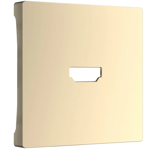 WL11-HDMI-CP Накладка для розетки HDMI (шампань) Werkel WL11-HDMI-CP (a040908)