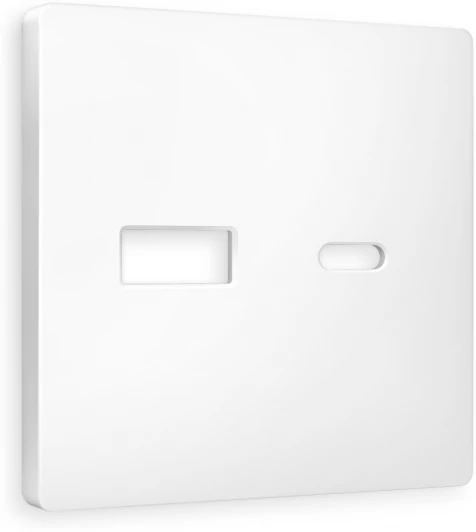 AP1310 Лицевая панель Ambrella Volt ALFA (Белый матовый) для розетки 2USB A+C QUANT AP1310