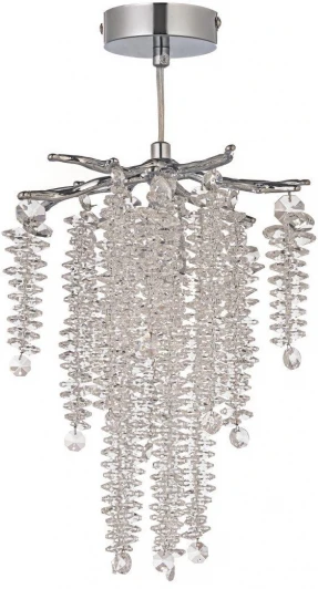 Tavenna H 1.5.21.100 N Подвесная люстра хрустальная Dio D'Arte Tavenna Nickel H 1.5.21.100 N (220V, на тросе)