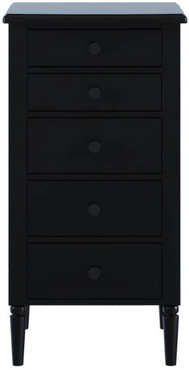 924475 Комод Blues ОГОГО Обстановочка! (ЛДСП,МДФ/Черный) арт.924475