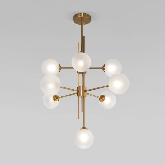 50383 латунь Потолочная люстра на штанге Eurosvet Volver 50383