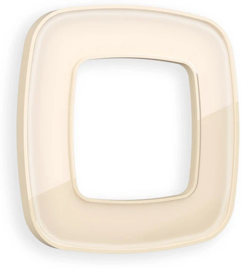 OF640301 Рамка Ambrella Volt OMEGA Coint (Бежевый Стекло органическое) 1-ая OF640301