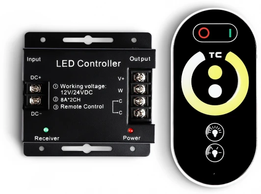 GS11151 Контроллер Ambrella Illumination GS11151 для светодиодных лент CCT с регулировкой температуры сенсорным радио пультом