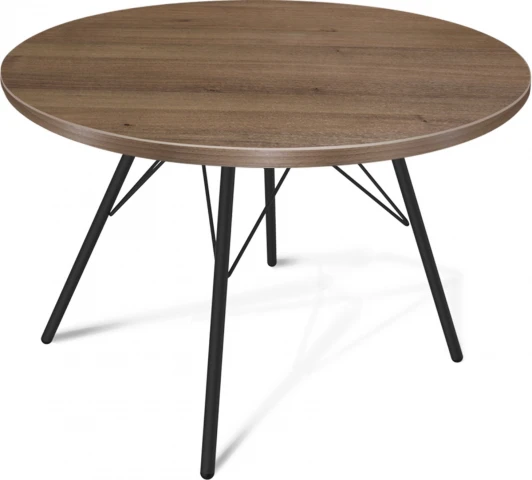 2048264003 Столик журнальный Sheffilton SHT-S37/ЛДСП 60 черный муар/орех тьеполо