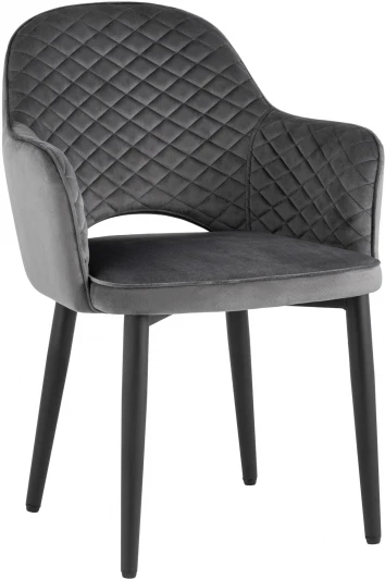 УТ000031305 Стул Stool Group Венера диамант велюр серый УТ000031305