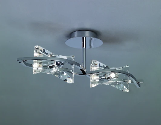 0889 Потолочная люстра Mantra Krom 0889