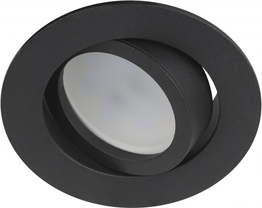 KL86 BK Встраиваемый точечный светильник ЭРА KL86 BK (12V, круглые)