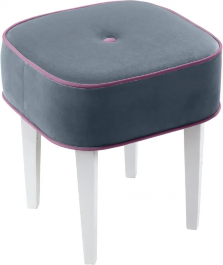 434000 Табурет Handy SQ ОГОГО (арт.434000), (Ткань/Голубой)