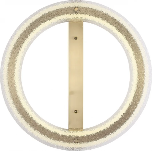 SL6245.212.01 Потолочный светильник круглый ST Luce Fagy SL6245.212.01 золотистый/Прозрачный LED 1*40W 4000K (220V, круглые)