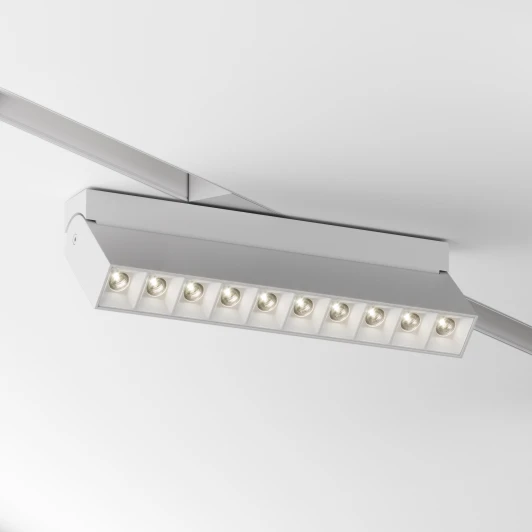 TR077-2-20W3K-W Трековый светильник Downlight Points Rot Gravity 3000K 20Вт 30° LED (магнитный) Maytoni Technical TR077-2-20W3K-W (48V)