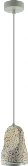 7010/1C Подвесной светильник Odeon Light Pietra 7010/1C серый/камень LED 1*5W 3000K 220V (на проводе)
