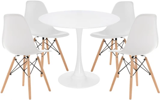 528189 Обеденная группа Woodville Авина white 528189