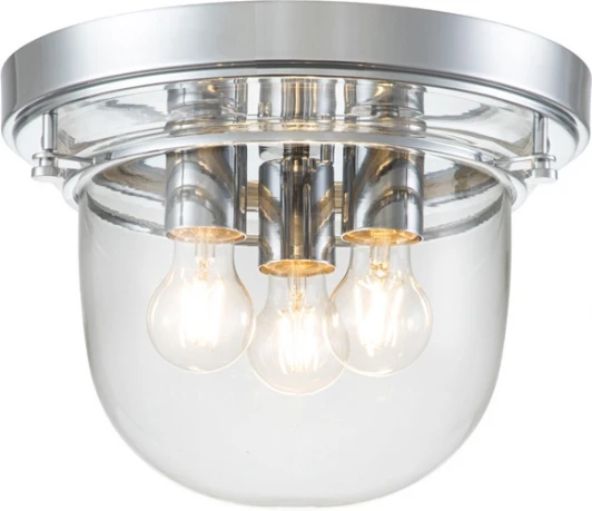 QZ-WHISTLING-F-PC Потолочный светильник круглый Quoizel Whistling QZ-WHISTLING-F-PC (220V, круглые, IP44)