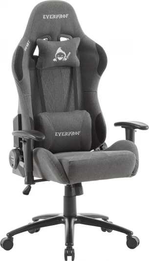EP Ghost F Grey Геймерское кресло Everprof Ghost Ткань Серый арт.EP Ghost F Grey