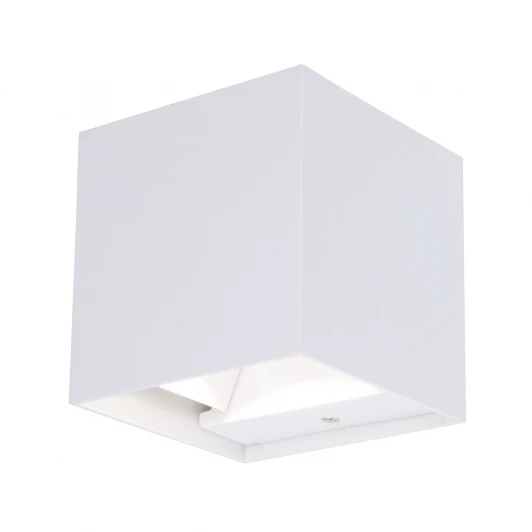 ULU-S55B-2x3W/3000K+4000K+6000K IP65 WHITE Архитектурная подсветка с переключателем цвета свечения Uniel ULU-S55B-2x3W/3000K+4000K+6000K IP65 WHITE