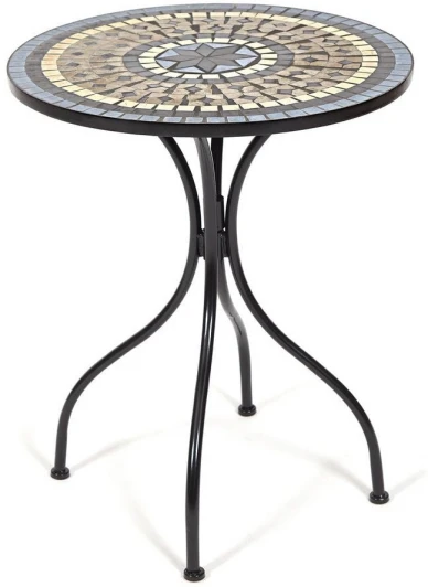 11874 Стол Secret de Maison ROMEO (mod. PL08-1070-1-GBRN) (Металл /Черный)