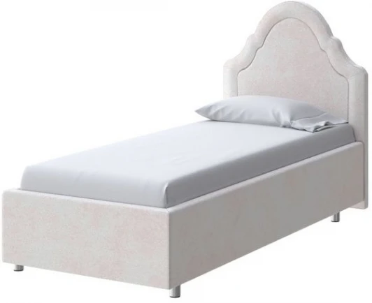 2024750 PROxSON Кровать Эльза (Ткань: Велюр Teddy Жемчужный) 90x200