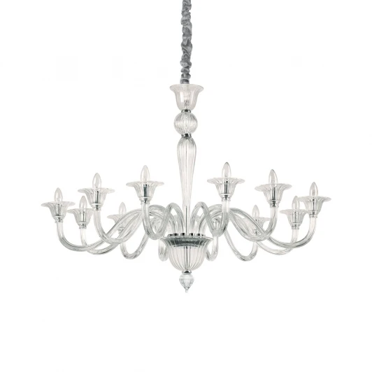 BRIGITTA SP12 TRASPARENTE Подвесная люстра Ideal Lux Brigitta SP12 TRASPARENTE