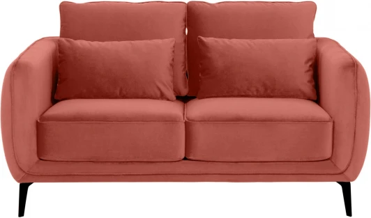 342695 Диван Amsterdam двухместный ОГОГО (арт.342695), (Ткань/Розовый)