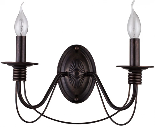 FR2046-WL-02-BR Бра Freya Velia FR2046-WL-02-BR (220V, подсвечник, свеча)